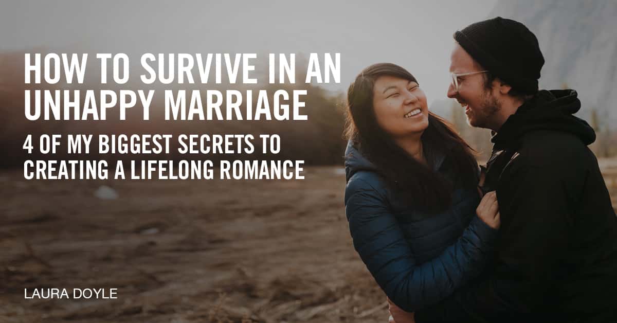 how to survive in an unhappy marriage