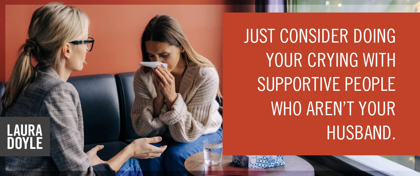 get support from friends