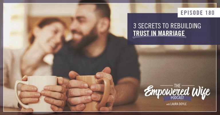 Rebuilding Trust in Marriage